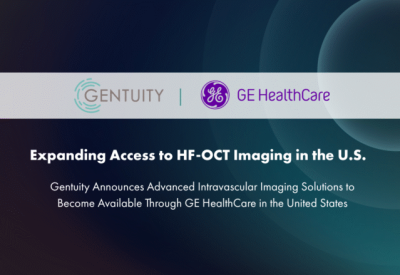 Gentuity Announces Advanced Intravascular Imaging Solutions to Become Available Through GE HealthCare in the United States